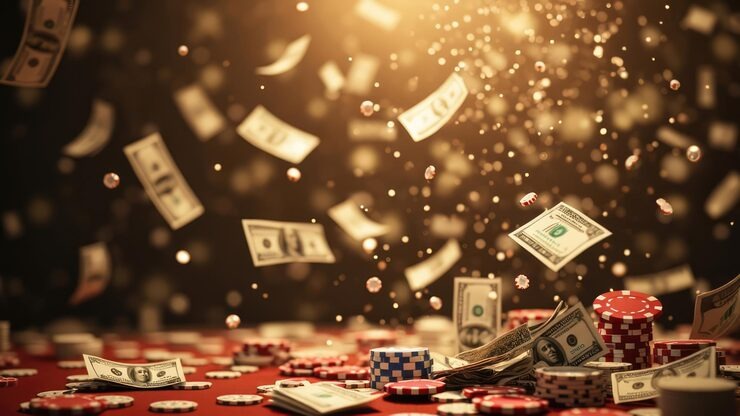 Result display with La Partage refund applied automatically nagatoto French Roulette result display showing winning number and La Partage refund